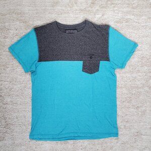 Color Blocked Short Sleeve T Shirt